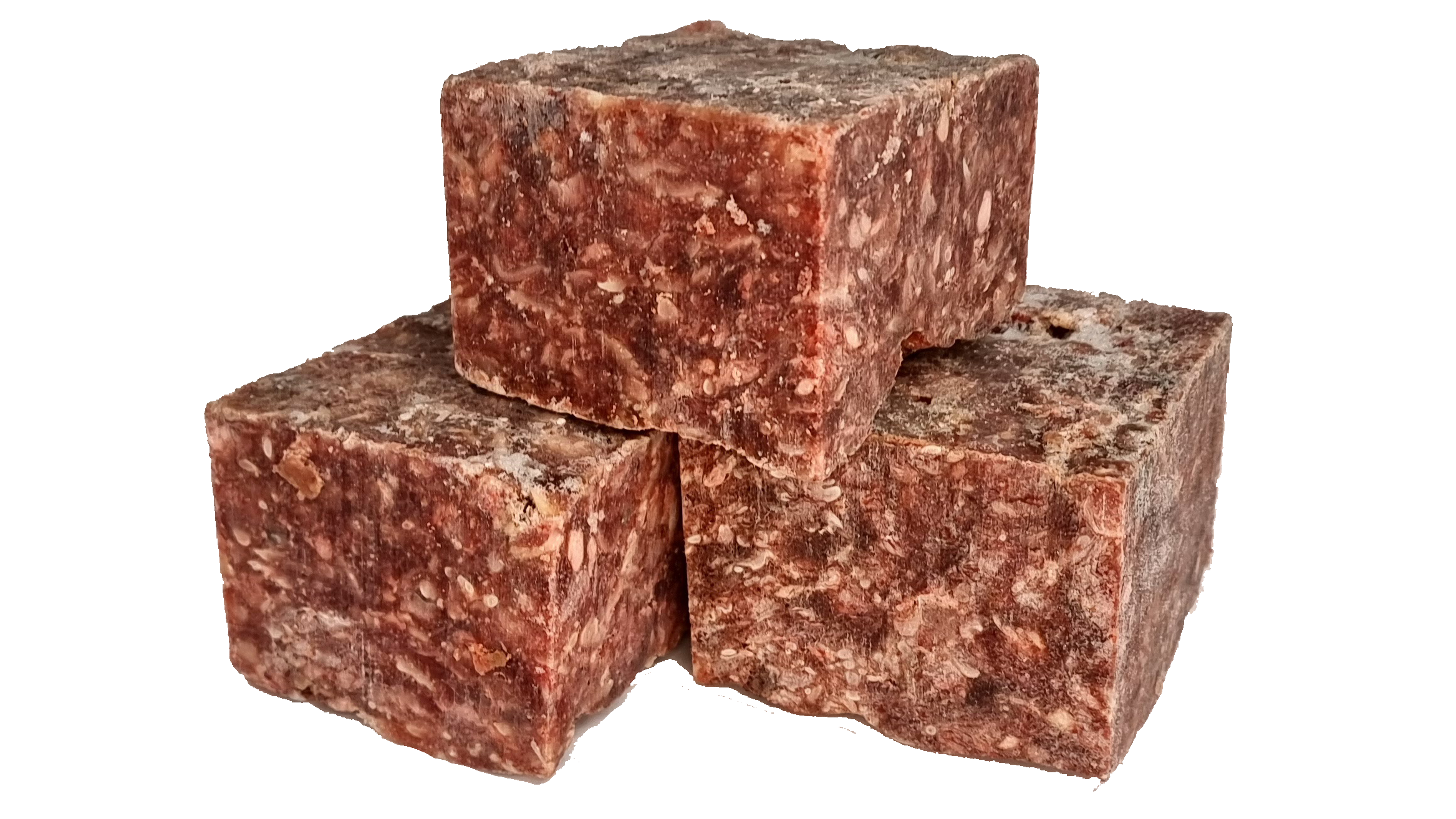 Pure Beef (boneless) 5kgs (11lb) 12 x Small Blocks - Working Dog