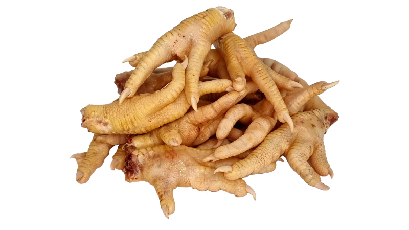 Chicken Feet 5kgs Raw Frozen Individual Feet theyloveit