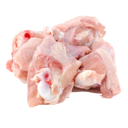 feeding dog raw chicken carcass