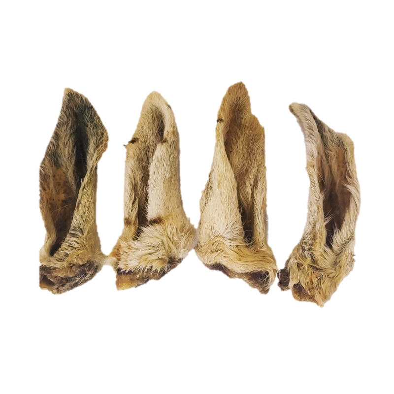 Dried Lamb Ears with Fur 250g Bag *ADD ON ITEM