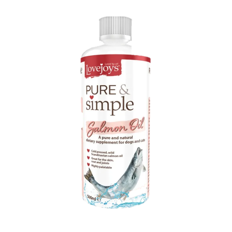 Lovejoys Pure & Simple Salmon Oil 500ml
