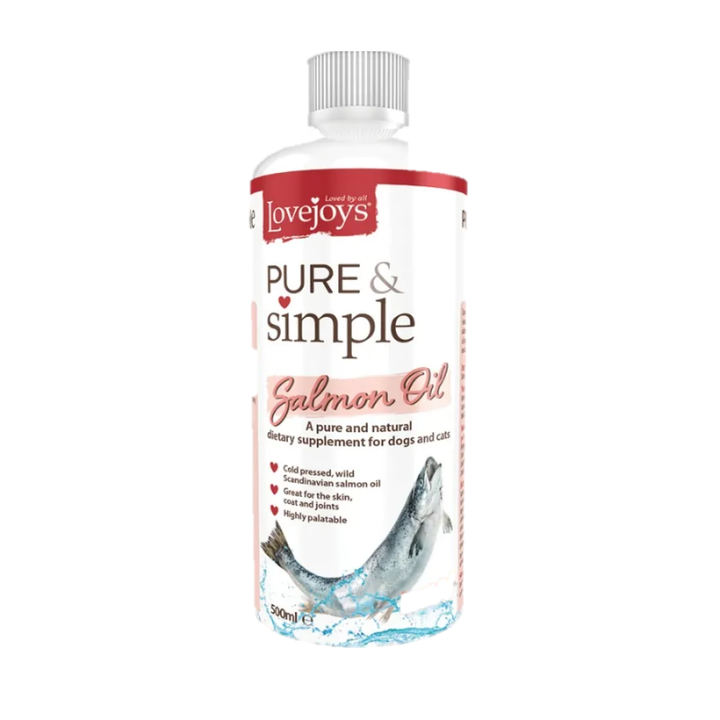 Cold pressed salmon deals oil for dogs